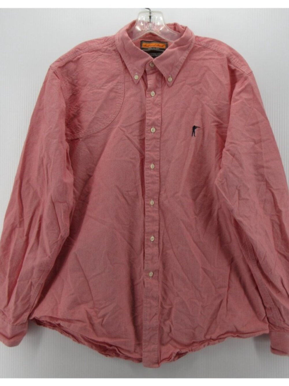 Ball And Buck Shirt Large Oxford Shooting Hunting Elbow Patches USA